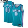 Camiseta Niños NBA Charlotte Hornets Personalizadas 2023-24 Jordan Classic Edition Teal Swingman